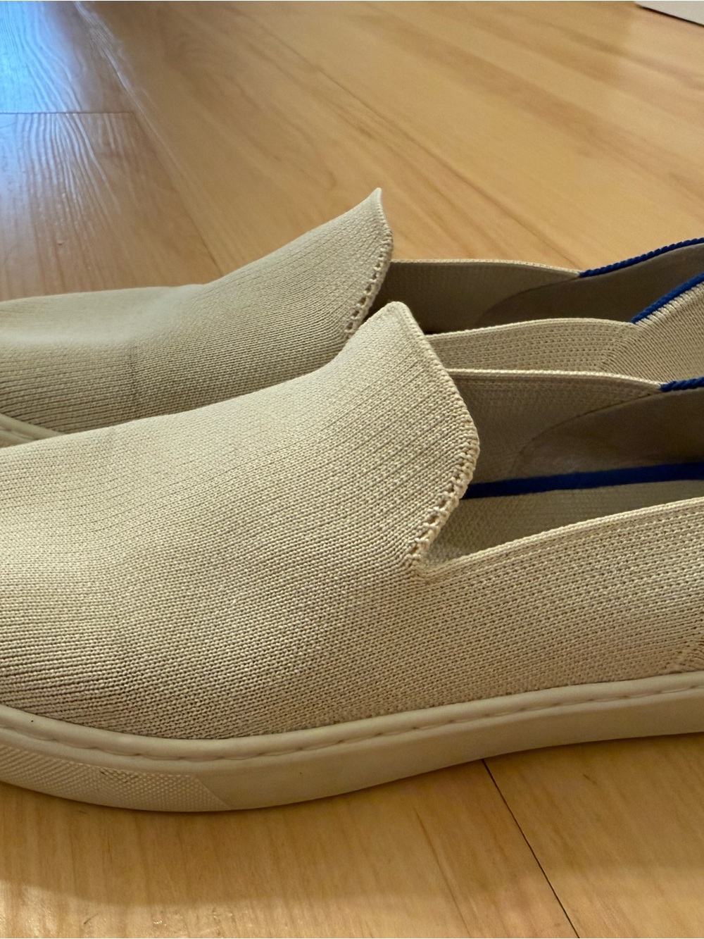 Rothy’s Slip-On Sneakers in Sand - Picture 4 of 6